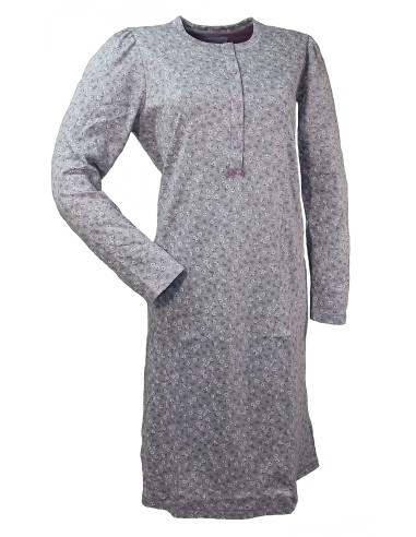 Camicia da notte Donna LINCLALOR caldo cotone misura 44 ART. 92275