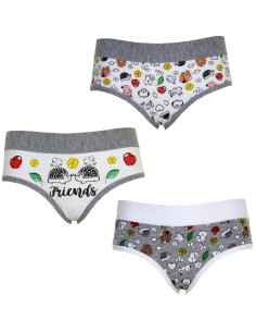 3 Briefs Baby 4-5-6-7-8-9-10-11 years EMY stretch cotton Made in Italy 1857