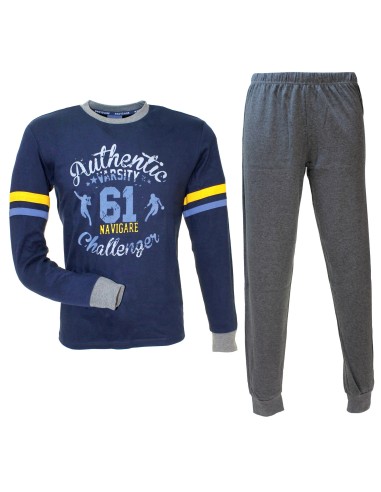 Pyjama de navigation Cotton Boy Winter Interlock 10-12-14-16 ans B15573