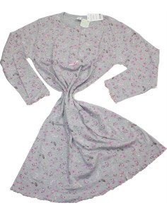 Camicia da notte Donna Baci di Notte Cotone Caldo Tg M/3-L/4--XL/5 80108