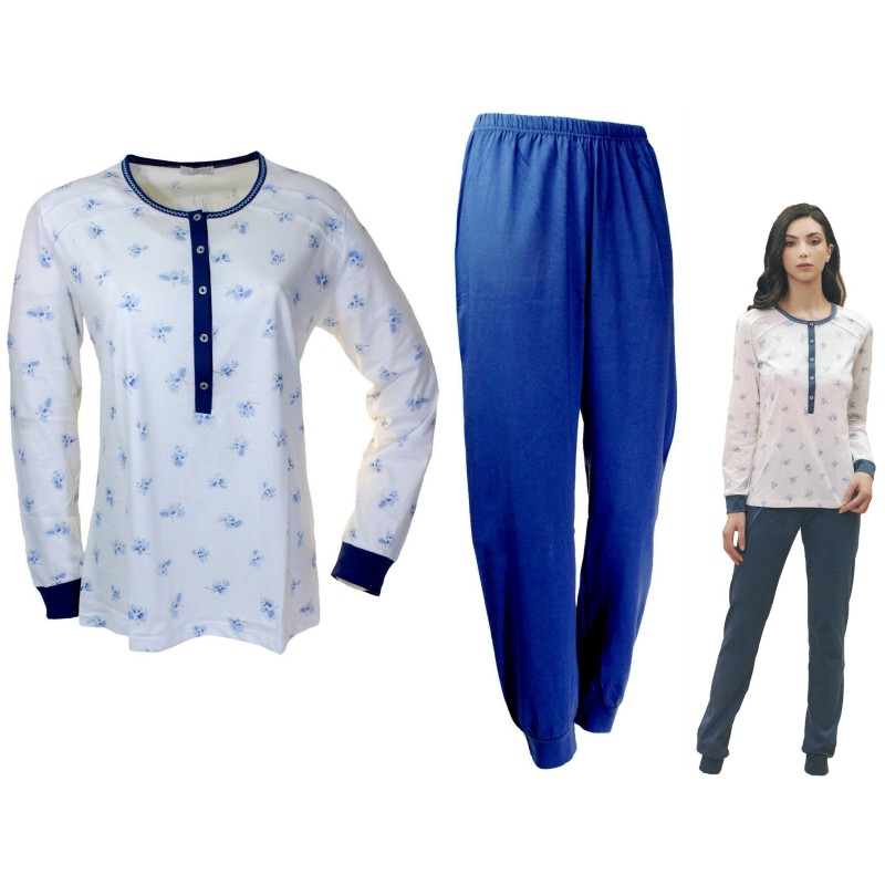 copy of Vilfram Women\'s Pajamas Comfortable conformed measures 52-54-56 interlock cotton 50718