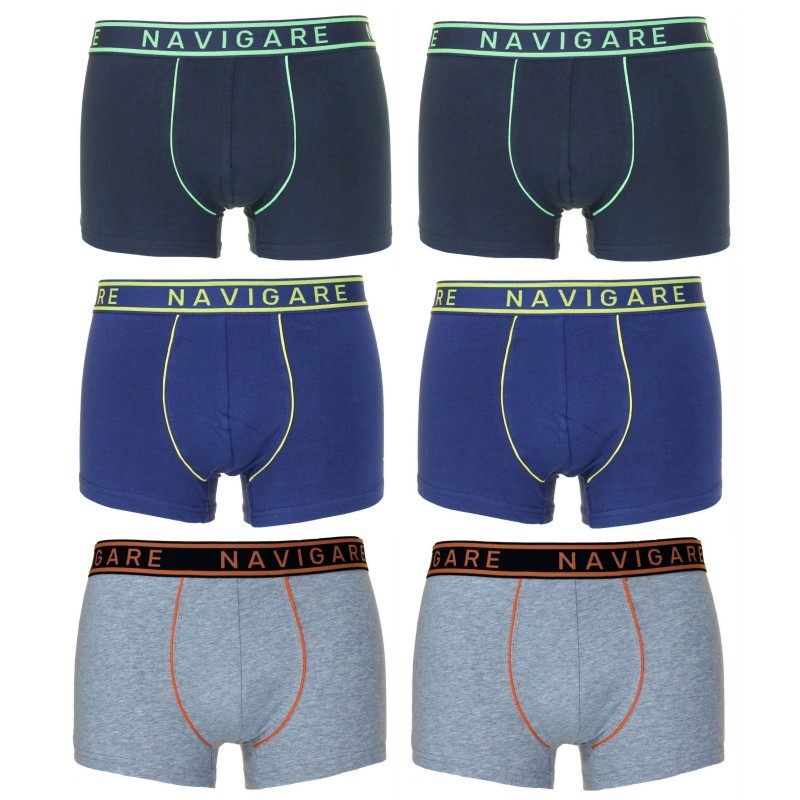 6 Pieces Boxer Man NAVIGARE Pant Underwear Stretch 2922